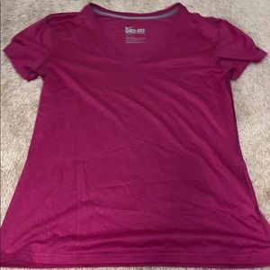 Womens Nike dry fit pink shirt